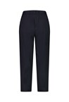 STRETCH LINEN PANT - navy wht